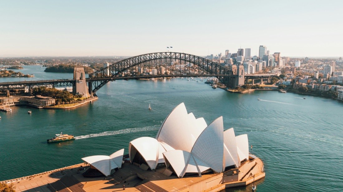 Sydney Opera House and Harbour Bridge, Australia